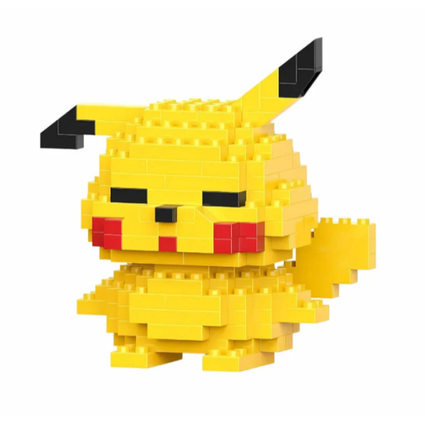 Bricks Pikachu Mini Lego Figürü  - 2